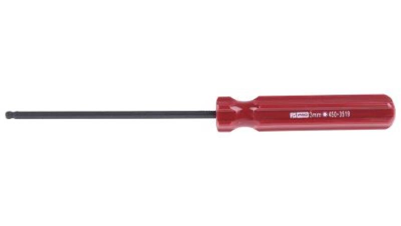 Klucz imbusowy, 3 mm Jednostki metryczne 3mm Sześciokątne, typu Prosty, materiał: Stal chromowo-wanadowa, RS PRO-114549