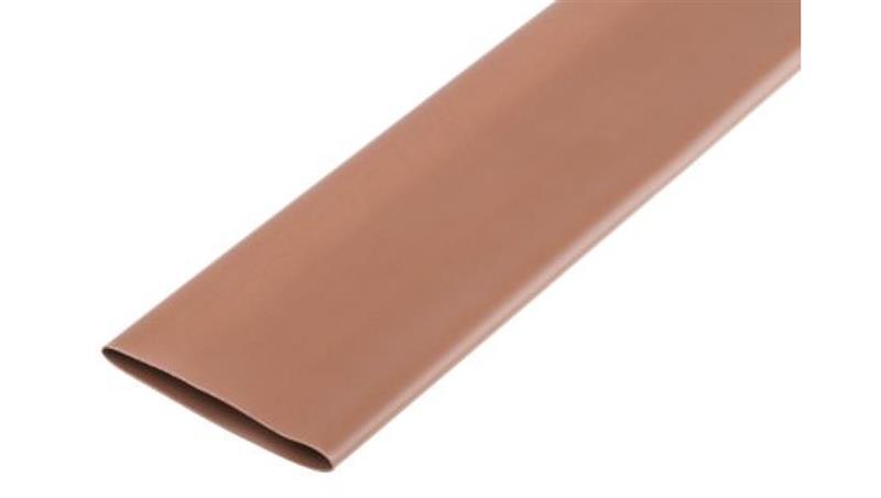 Osłona termokurczliwa brązowa 2:1, średnica 38mm, dł. 1.2m, RS PRO-112058