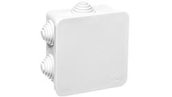 FAST-BOX Puszka hermetyczna n/t 76x76x40mm pusta IP55 biała 0242-10-74755