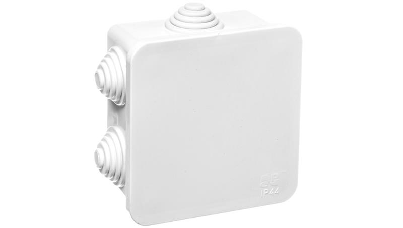 FAST-BOX Puszka hermetyczna n/t 76x76x40mm pusta IP55 biała 0242-10-74755