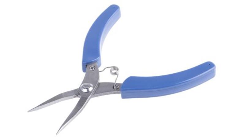 Szczypce, 130 mm, materiał: Stal nierdzewna, RS PRO-113845 Szczypce, 130 mm, materiał: Stal nierdzewna, RS PRO-113845
