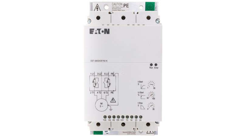Softstart 3-fazowy 400VAC 81A 45kW/400V Uc=24V AC/DC DS7-340SX081N0-N 134919-3624