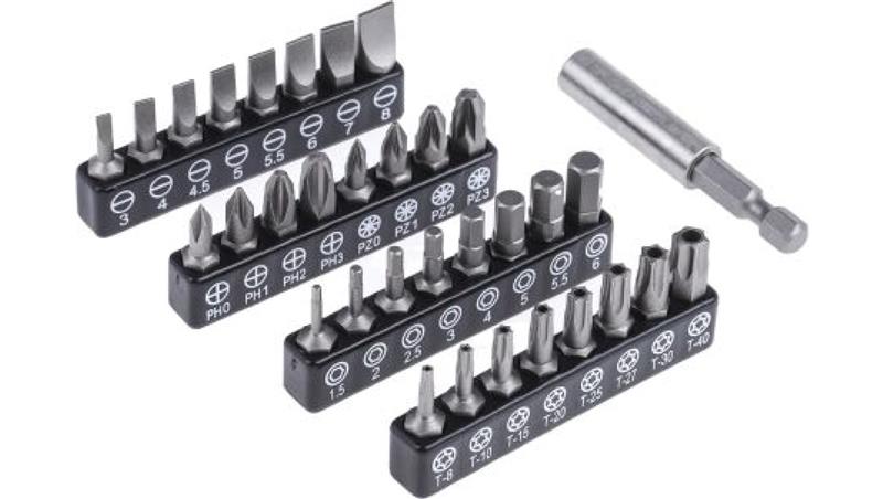 Zestaw końcówek, materiał Stal chromowo-molibdenowo-wanadowa, Hex 1.5, Hex 2, Hex 2,5, Hex 3, Hex 4, Hex 5, Hex 5,5,-114311 Zestaw końcówek, materiał Stal chromowo-molibdenowo-wanadowa, Hex 1.5, Hex 2, Hex 2,5, Hex 3, Hex 4, Hex 5, Hex 5,5,-114311