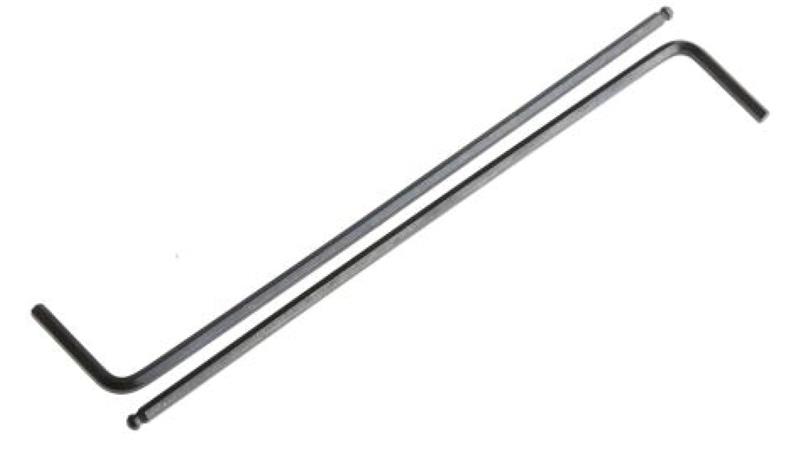Klucz imbusowy Jednostki metryczne 2mm Końcówka kulkowa, typu L, materiał: Stal chromowo-wanadowa, RS PRO-114514