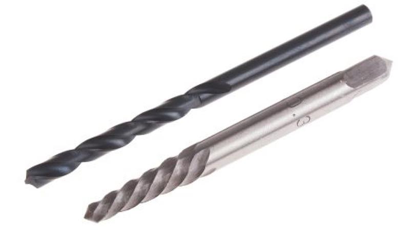 Wykrętarka do śrub, l. elementów: 2, w zestawie: Nr 3, 4.2 mm, Stal-114248