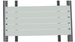 Panel zaślepiający do szafy RACK, 8U, 483 x 9mm, kolor: Szary, RS PRO-111790