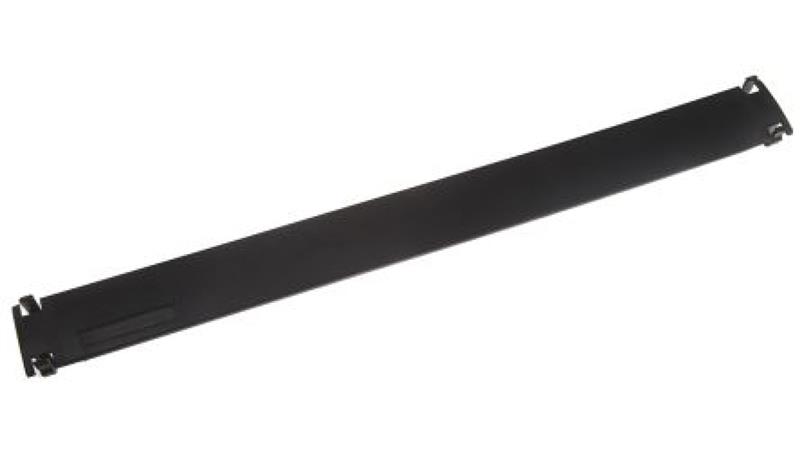 Panel zaślepiający do szafy RACK, 1U, 483 x 6mm, kolor: Czarny, RS PRO-111792