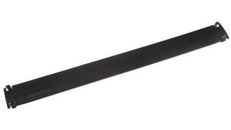 Panel zaślepiający do szafy RACK, 1U, 483 x 6mm, kolor: Czarny, RS PRO-111792