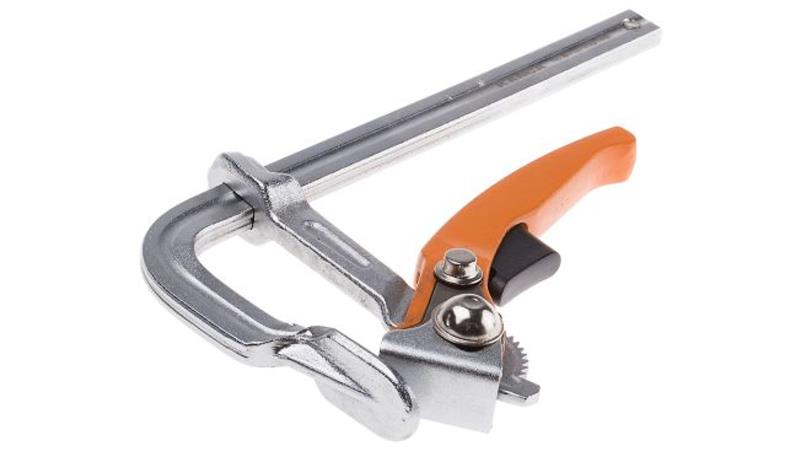 Dociskacz poziomy, otwarcie: 160mm, typ: Zacisk śrubowy-113565 Dociskacz poziomy, otwarcie: 160mm, typ: Zacisk śrubowy-113565