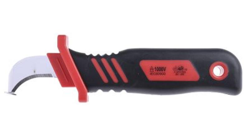 Nóż do kabli, długość: 220 mm, dł. ostrza: 44 mm-113026