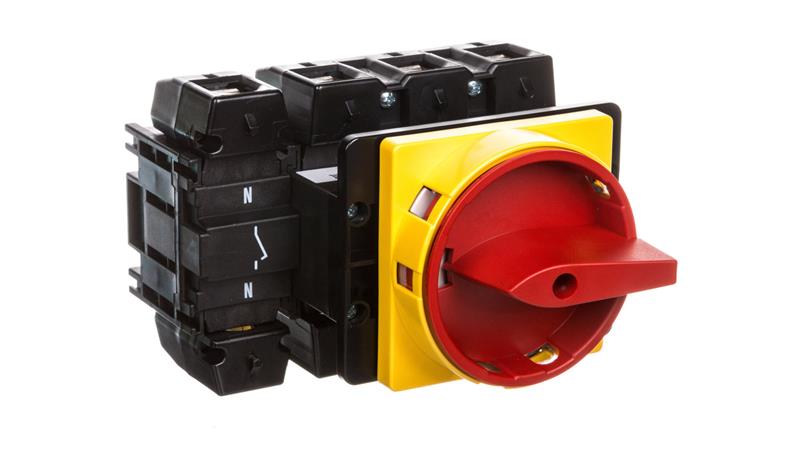 Łącznik krzywkowy 0-1 3P+N 125A do wbudowania P5-125/EA/SVB/N 280910-22710