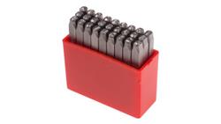 Zestaw wybijaków liter, H 3mm, 27-szt., (Od A do Z), RS PRO-112289