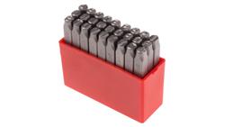 Zestaw wybijaków liter, H 6mm, 27-szt., (Od A do Z), RS PRO-112265