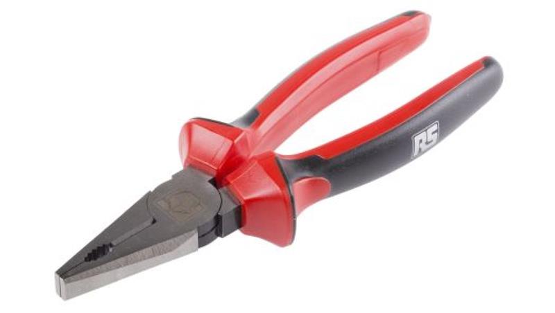 Szczypce, 180 mm, materiał: Stal, RS PRO-113791 Szczypce, 180 mm, materiał: Stal, RS PRO-113791