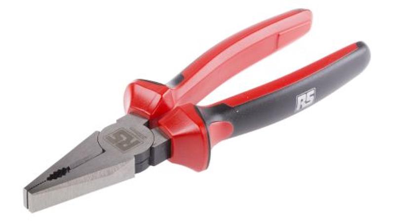 Szczypce, 200 mm, materiał: Stal, RS PRO-113814 Szczypce, 200 mm, materiał: Stal, RS PRO-113814