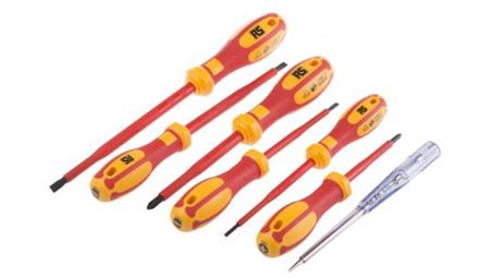 Zestaw wkrętaków, 7 szt., RS PRO-114247