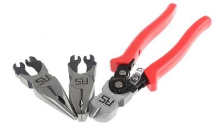 Szczypce, 180 mm, materiał: Stal węglowa o wysokiej zawartości węgla, RS PRO-113783
