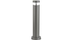 Słupek LED 6W 350lm 4000K/neutralna IP44 zewnętrzny stalowy szary SALIX-R 45 6W NW GXPS099-111591