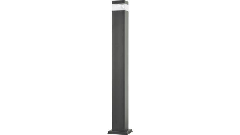 Słupek LED 6W 400lm 4000K/neutralna IP44 zewnętrzny stalowy szary SALIX-S 80 6W NW GXPS106-111595