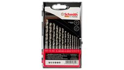 Wiertła do metalu HSS zestaw 13szt. 1,5-6,5mm wiertło - Schmith-90918