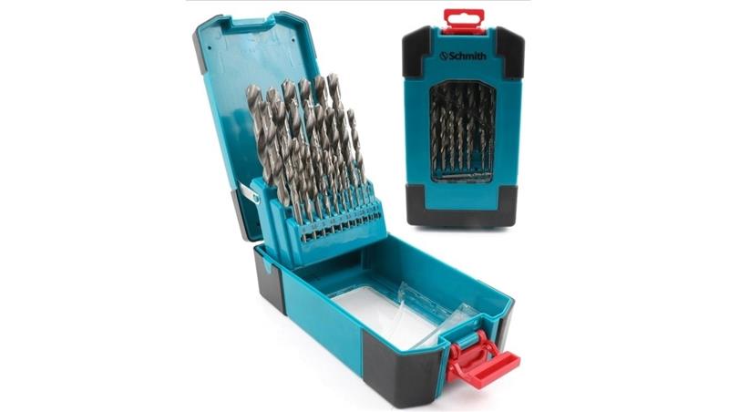 Wiertła do metalu HSS zestaw 25szt. 1-13mm wiertło - Schmith-90900