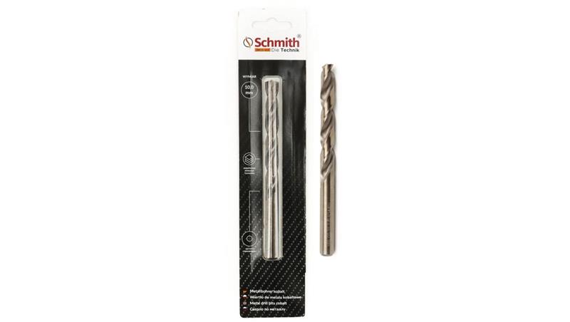 Wiertło do metalu kobaltowe 10mm HSS-Co Schmith-90901