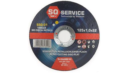 Tarcza do cięcia metalu 125x1 mocna SQ Schmith-90353