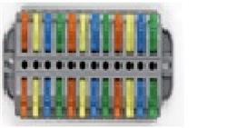 Listwa przyłączeniowa 12P 1 szt.-112130