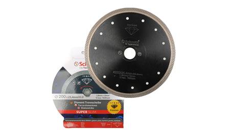 Tarcza diamentowa 200x25,4 / 22,2mm do gresu płytek Premium SLIM - Schmith-90415