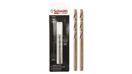 Wiertło do metalu kobaltowe 4mm wiertła 2szt HSS-Co Schmith-90903