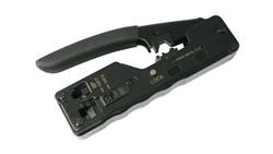 Zaciskarka 8P/6P/4P (RJ45/RJ12/RJ11) do wtyków przelotowych typu EZ oraz na gruby drut NI041-113389