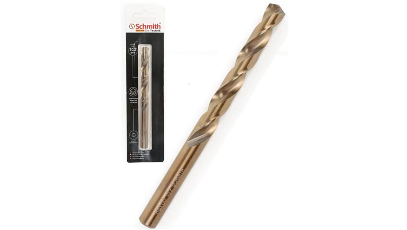 Wiertło do metalu kobaltowe 10,2mm HSS-Co Schmith-90894