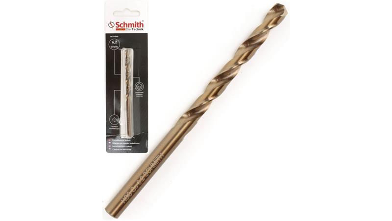 Wiertło do metalu kobaltowe 6,2mm HSS-Co Schmith-90931