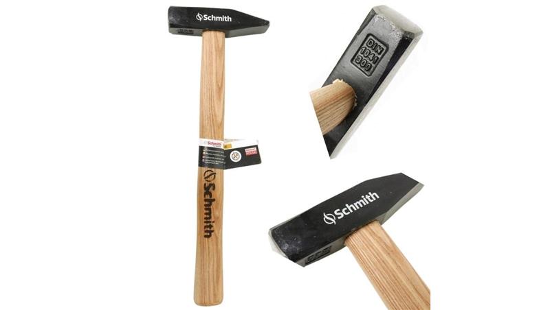 Młotek ślusarski 300g z drewnianym trzonkiem Schmith-112545