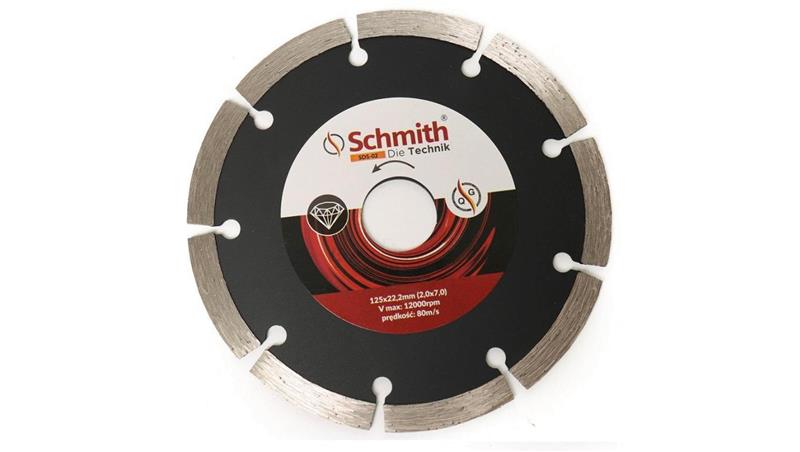 Tarcza diamentowa segmentowa 125mm Schmith-112679 Tarcza diamentowa segmentowa 125mm Schmith-112679
