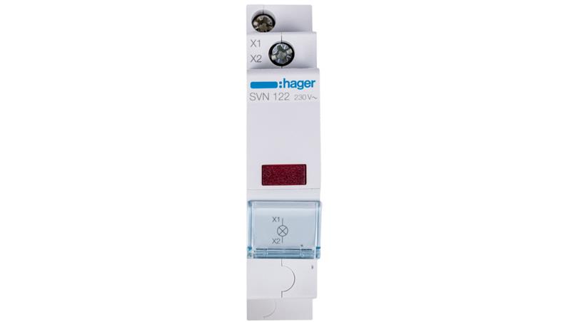 Lampka modułowa czerwona 230V AC SVN122-23937