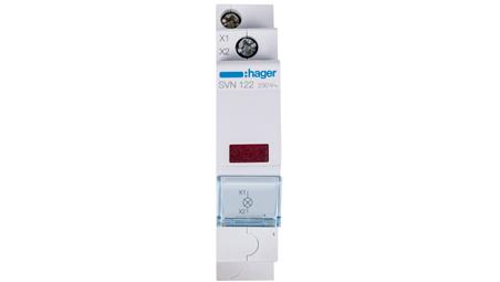 Lampka modułowa czerwona 230V AC SVN122-23937