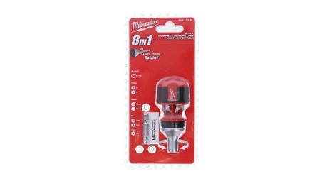 Kompaktowy multi-wkrętak z grzechotką 8 w 1 4932471868-113944