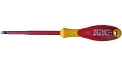 ZESTAW ŚRUBOKRĘTÓW WKRĘTAKÓW ŚRUBOKRĘTY WKRĘTAKI ŚRUBOKRĘT WKRĘTAK ELEKTRYCZNY IZOLOWANY 1000V 5,5x125 dla elektryka-114331