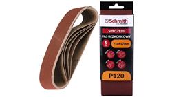 Pas bezkońcowy taśma papier ścierny P120 75x457mm 5szt Schmith-112345