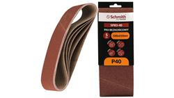 Pas bezkońcowy taśma papier ścierny P40 100x610mm 5szt Schmith-112349