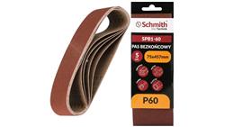 Pas bezkońcowy taśma papier ścierny P60 75x457mm 5szt Schmith-112347