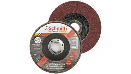 Tarcza ścierna prosta ściernica listkowa 125mm P80 lamelki Schmith-112335