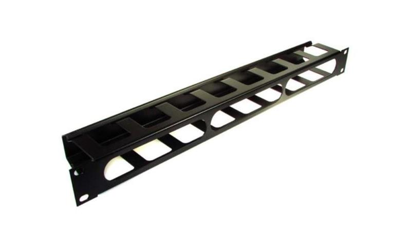 Organizator kabli 1U 8 uchwytów metal-111678