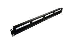 Patch panel 24-port UTP5e 1U 19cali bez półki-111688