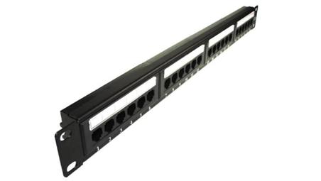 Patch panel 24-port UTP6 1U 19cali bez półki krone LS-111702