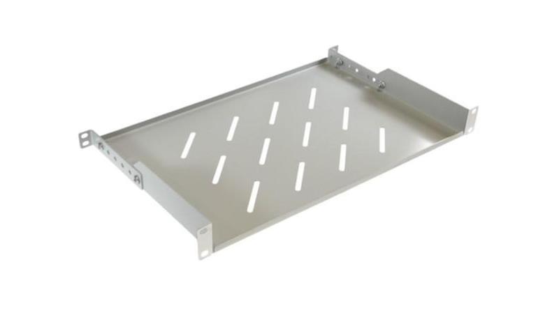 Półka regulowana 19cali 1U głębokość 300mm V RAL7035-111752 Półka regulowana 19cali 1U głębokość 300mm V RAL7035-111752