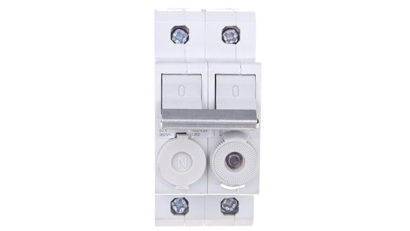 Rozłącznik bezpiecznikowy cylindryczny 2P 10x38mm L95200-24270