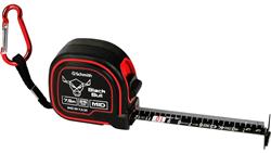 Miara metrówka zwijana taśma 7,5m 25mm mocny magnes neodymowy blokada zaczep Schmith-113471