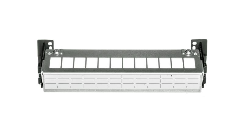 Złącze modułowe 12xRJ45 Keystone na szynę FZ12MK-73391 Złącze modułowe 12xRJ45 Keystone na szynę FZ12MK-73391